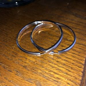 Silpada Sterling silver hoop earrings